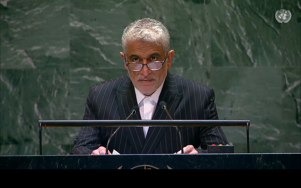 Iran’s U.N. Envoy Condemns Global 'Moral and Legal Failure' to Prevent Israeli Actions in Gaza