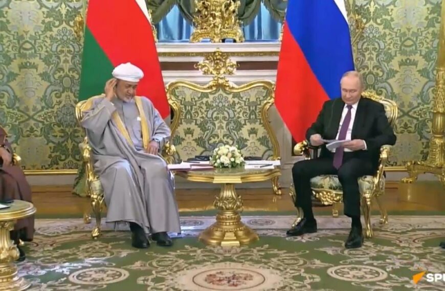 Russian President and Omani Sultan Engage in Strategic Talks in Moscow