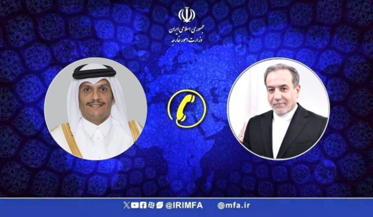 Strengthening Bilateral Ties: Foreign Minister Araqchi and Qatari Counterpart Address Gaza Situation