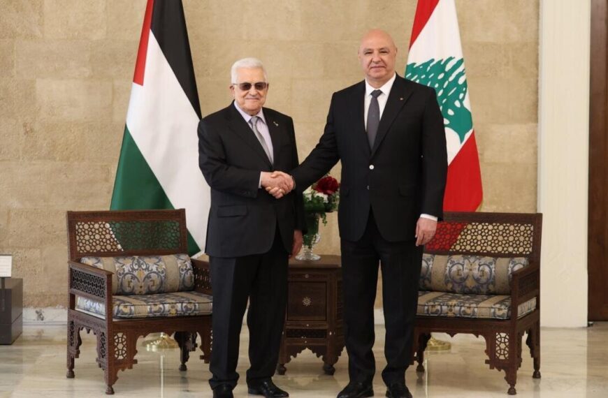 Abbas Visits Beirut: Displaced Palestinians in the Spotlight Ahead of Ortagus Meeting