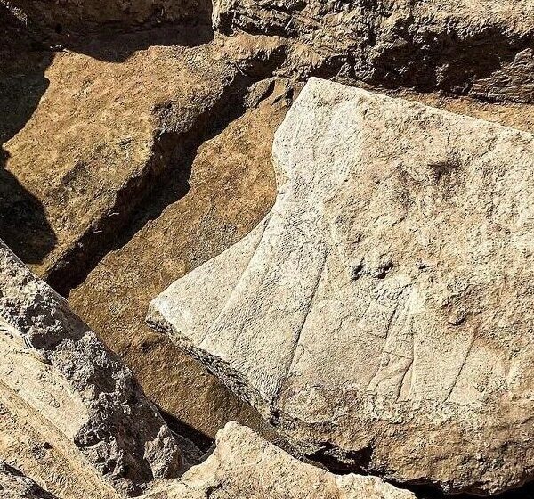 Ancient Marvel: 2,700-Year-Old Assyrian Relief with Stunning Carvings Discovered in Iraq