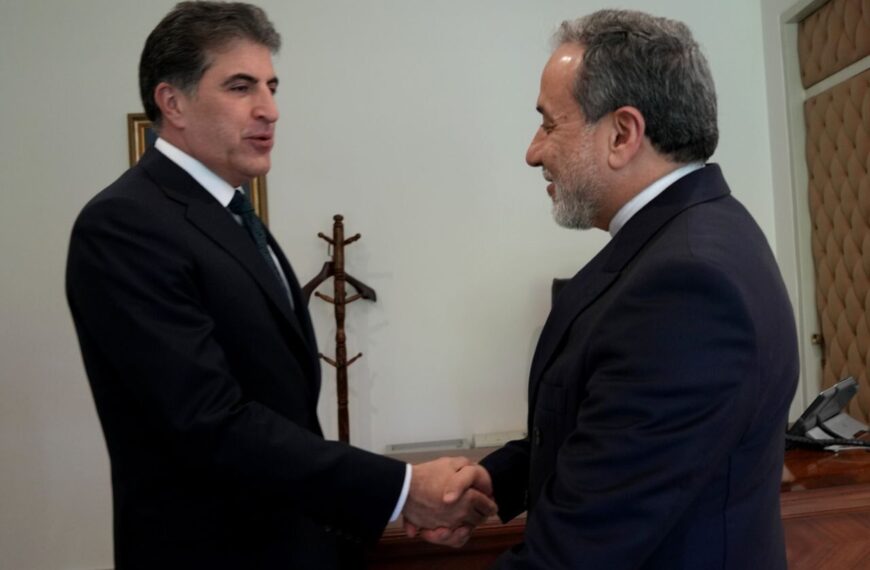 Araqchi Holds Key Meeting with President Barzani to Strengthen Ties in Iraqi Kurdistan