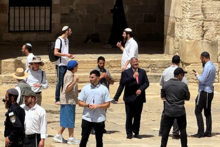 Ben-Gvir and Settlers Clash at Al-Aqsa Compound: Tensions Escalate
