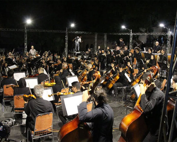 Enchanting Night: Tehran Symphony Orchestra Serenades at Historic Falak-ol-Aflak Fortress