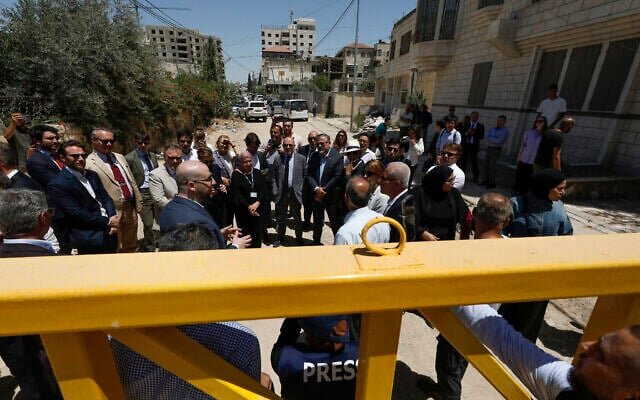 International Outrage: Israel Strikes at Diplomats in Jenin, EU Issues Strong Condemnation