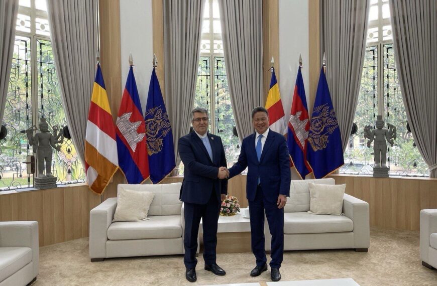 Iran and Cambodia Set to Boost Bilateral Relations: A New Era of Cooperation