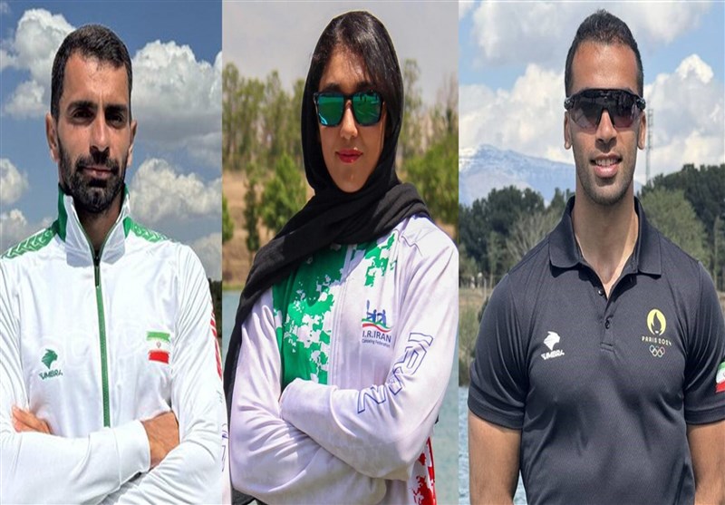 Iranian Canoeists Honor Bandar Abbas Martyrs with Medal Dedication