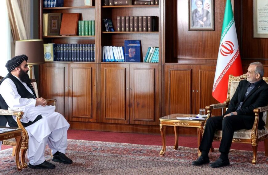 Iran's Pezeshkian Offers Cooperation with Afghanistan to Tackle Ongoing Challenges