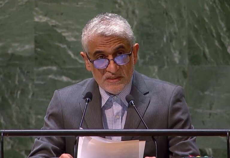 Iran's U.N. Envoy Slams Disinformation Campaigns Amid Gaza Conflict