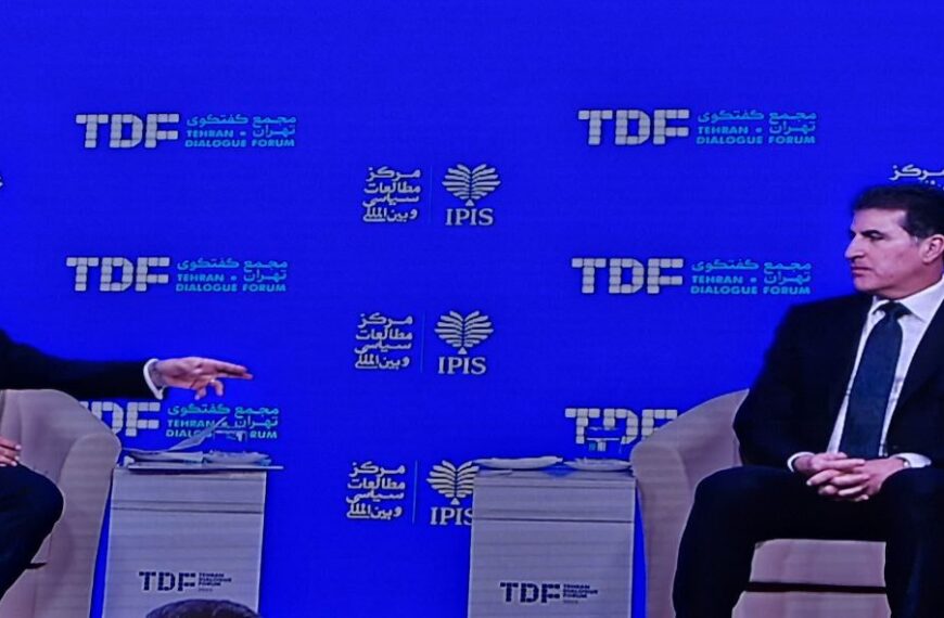 Iraq's Kurdistan Region Pledges Safety and Stability for Iran, Says Barzani