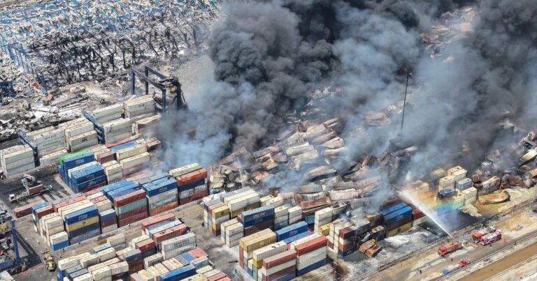 Major Port Shutdown Disrupts Over 50% of Iran's Cargo Operations Amid Ongoing Fire Crisis