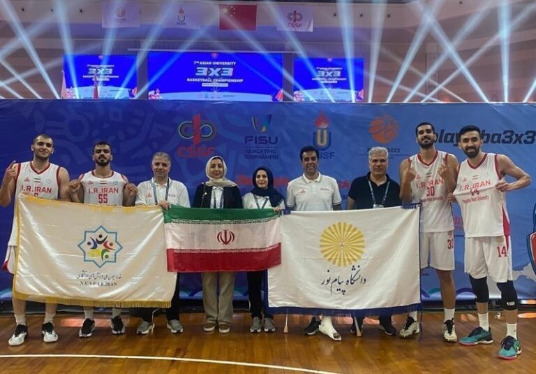 Payam-e Noor Clinches Victory at 7th Asian University 3x3 Basketball Championship!