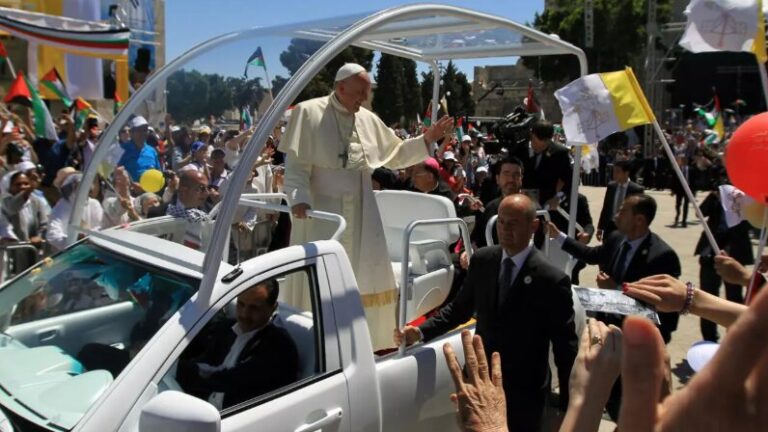 Popemobile Transformed into Vital Mobile Clinic for Gaza's Children