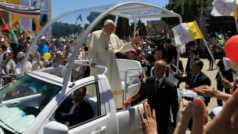 Popemobile Transformed into Vital Mobile Clinic for Gaza's Children