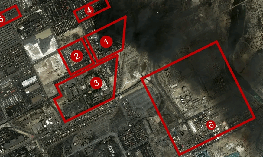 Stunning Satellite Images Reveal Devastating Impact of Iran Port Explosion