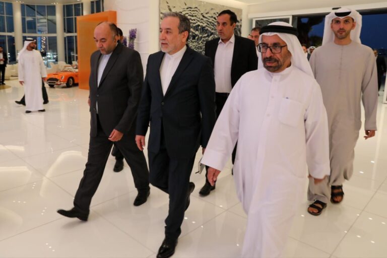UAE Welcomes Iranian Foreign Minister Araqchi for Key Diplomatic Talks