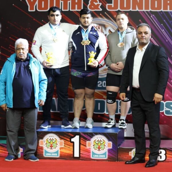 Yazdani Clinches Gold at 2025 World Youth Weightlifting Championship!