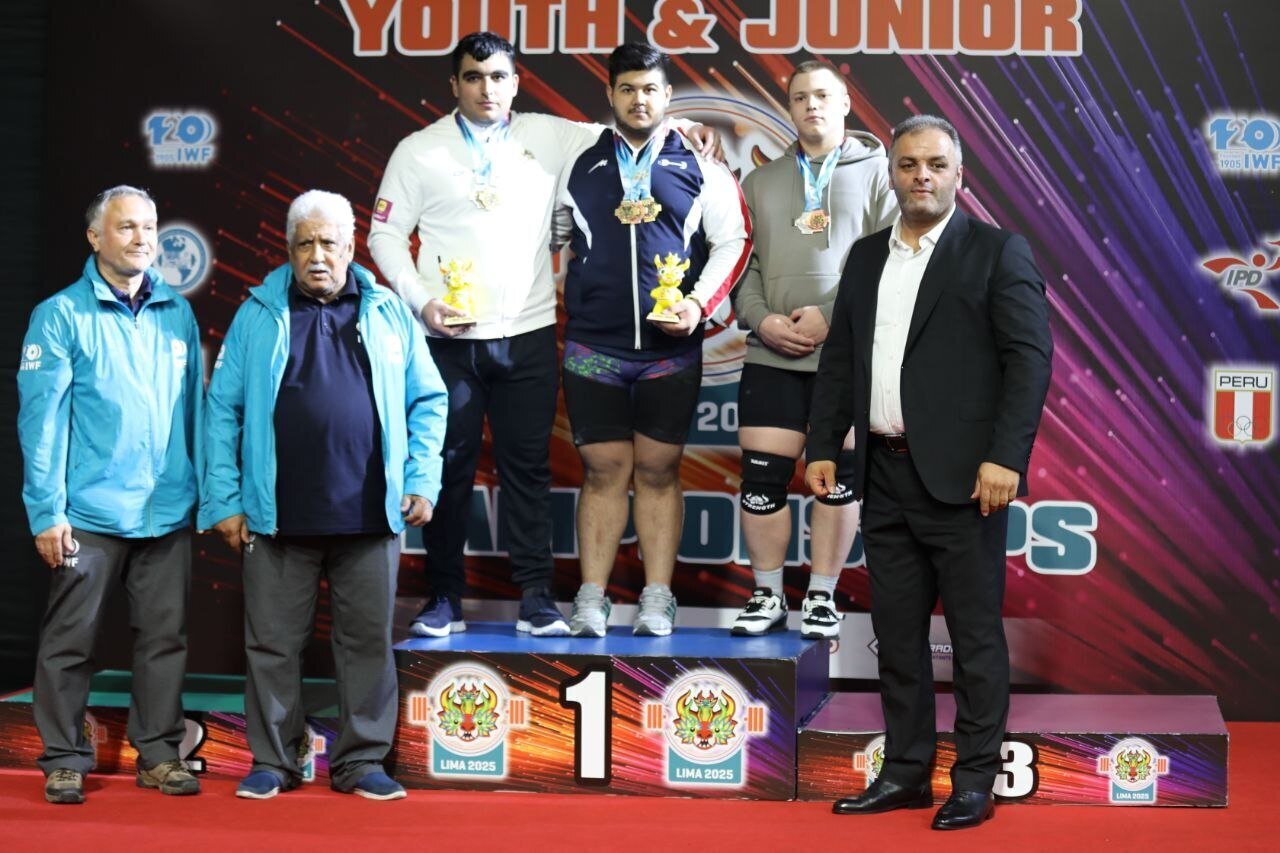 Yazdani Clinches Gold at 2025 World Youth Weightlifting Championship!
